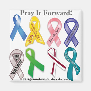 Cancermedvetenhet Magnet