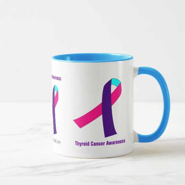 Cancermedvetenhet Mugg (Höger)