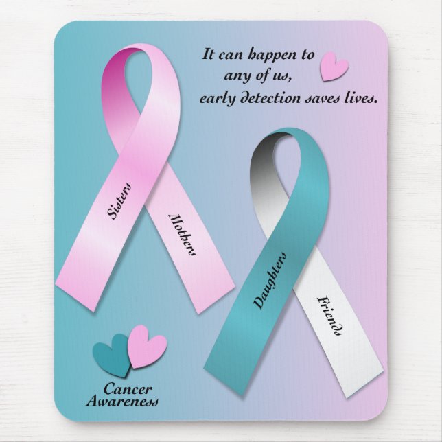 Cancermedvetenhet Musmatta (Framsidan)