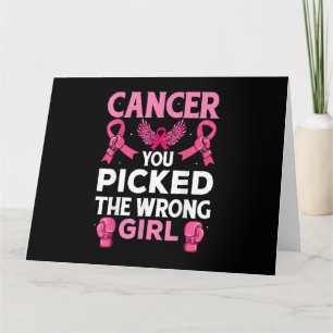 Cancern du plockade fel på tjejen Boxing-handskarn Kort