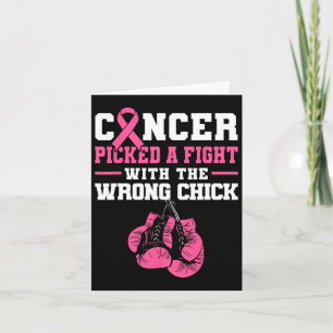 Cancern fick en strid med fel Chick. Kort
