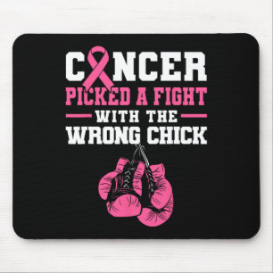 Cancern fick en strid med fel Chick. Musmatta