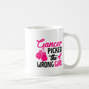 Cancern fick fel bröstcancervård kaffemugg