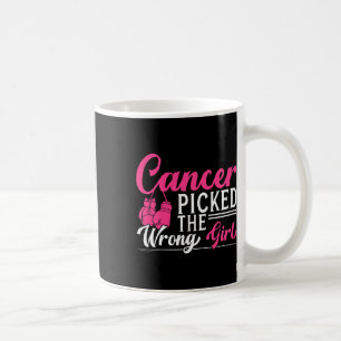 Cancern fick fel bröstcancervård kaffemugg