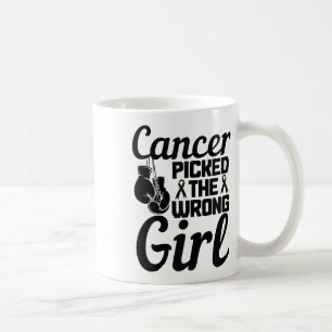 Cancern fick fel bröstcancervård kaffemugg