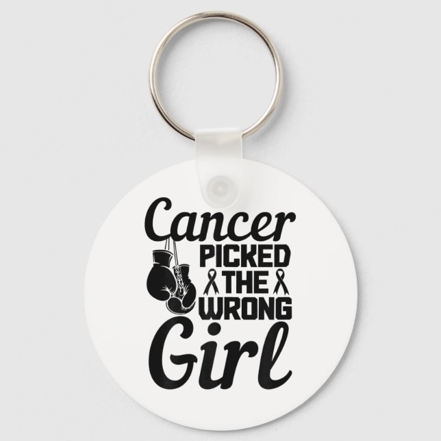 Cancern fick fel bröstcancervård nyckelring (Framsida)