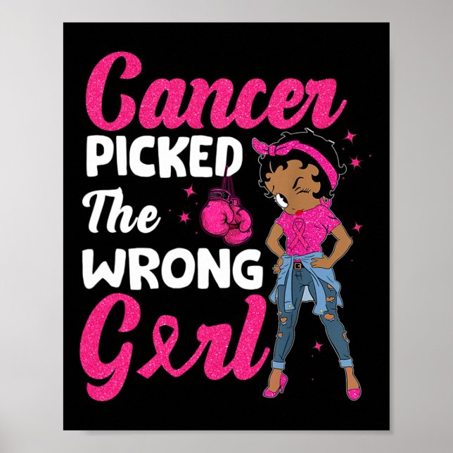 Cancern fick fel bröstcancervård poster (Framsidan)