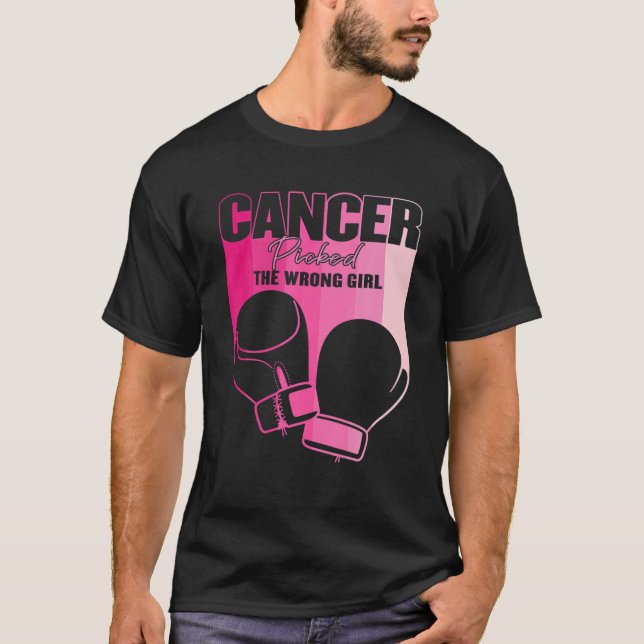 Cancern fick fel bröstcancervård t shirt (Framsida)