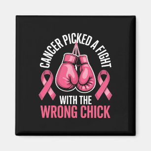 Cancern fick kämpa med fel Chick bröst Magnet