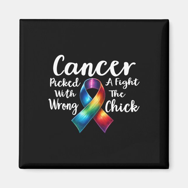 Cancern kämpade med fel Chick Magnet (Framsidan)