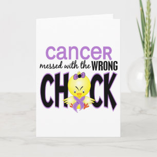 Cancern som skickas med fel Chick Kort
