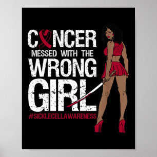 Cancern som skickas ut med fel typ av flickscell poster