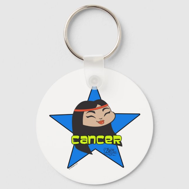 Cancernyckelkedja Nyckelring (Framsida)