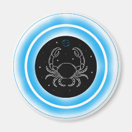 Cancernymbold – Minimalt astrologiskt emblem Magnet