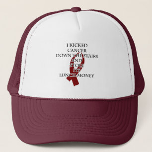 Canceröversittare (det Burgundy bandet) Keps