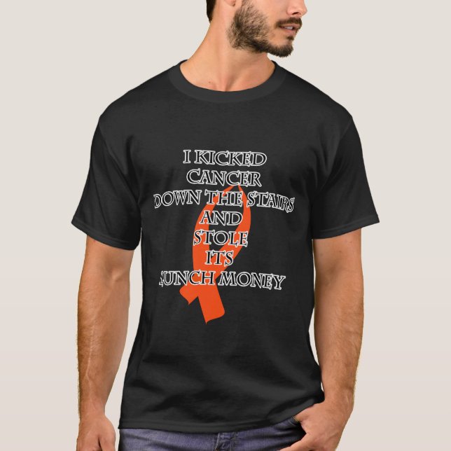 Canceröversittare (det orange bandet) t shirt (Framsida)