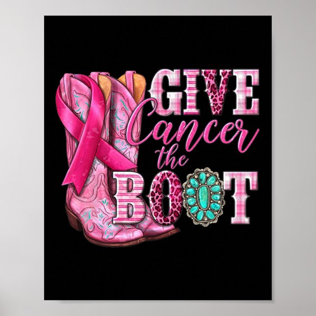 Cancerplåster Brötthöljet Brötthet Bröstbenet Poster (Framsidan)