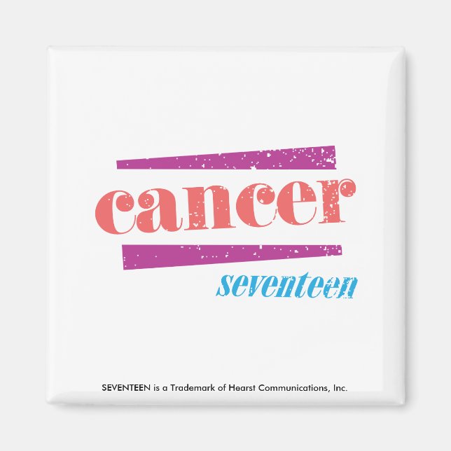 CancerRosa Magnet (Framsidan)