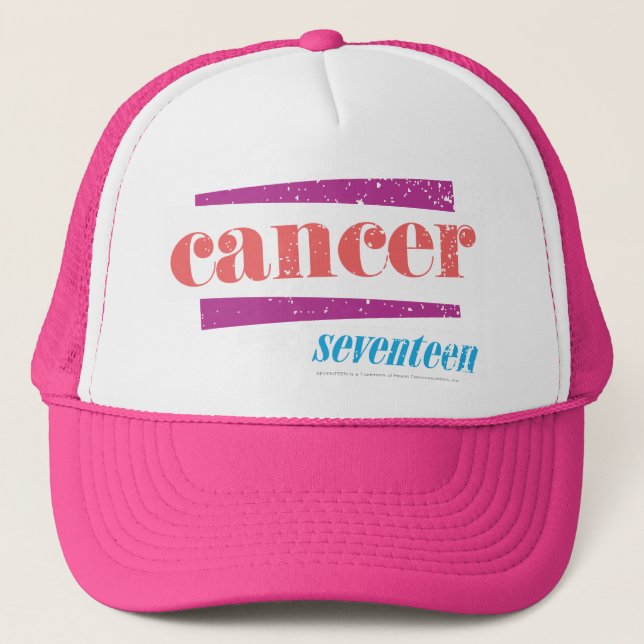 CancerRosa Truckerkeps (Framsida)