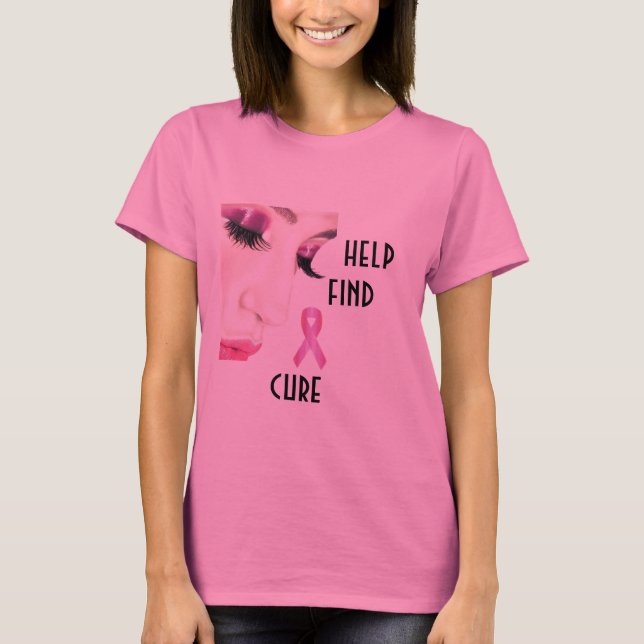 cancerstöd tee (Framsida)