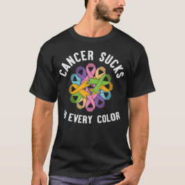 Cancersuger i varje Färg T Shirt