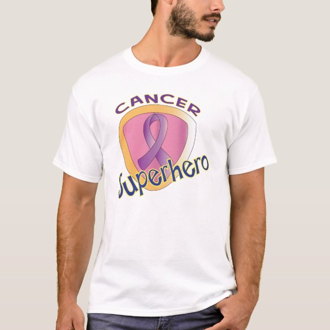 CancerSuperhero Tee Shirt (Framsida)