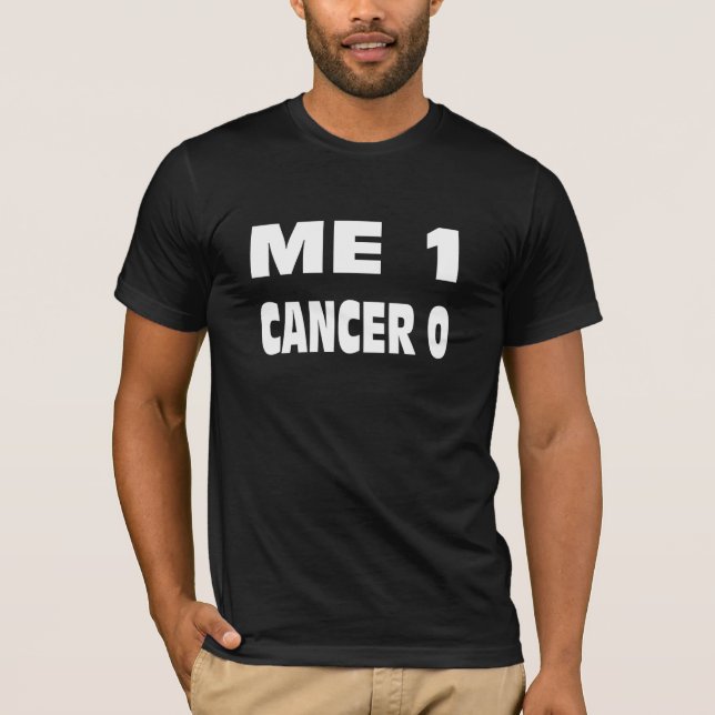 Cancersurvivor. Tee Shirt (Framsida)