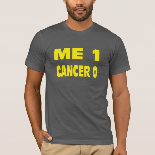Cancersurvivor. Tee Shirt (Framsida)