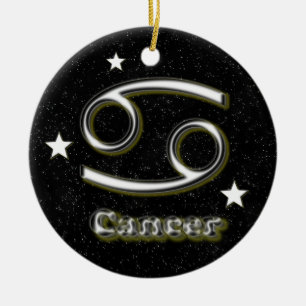 Cancersymbol Julgransprydnad Keramik
