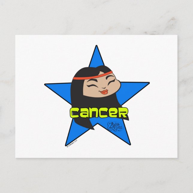 Cancervykort Vykort (Framsida)