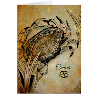 CancerZodiac Hälsningskort