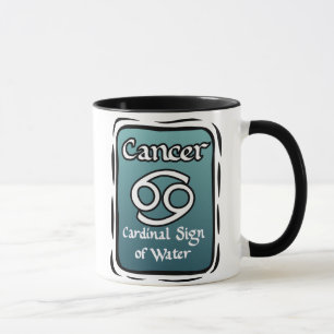 Cancerzodiac undertecknar mugg