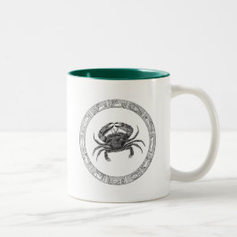 CancerZodiacmugg Två-Tonad Mugg
