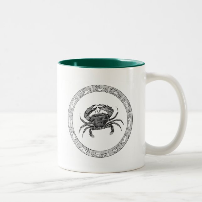 CancerZodiacmugg Två-Tonad Mugg (Höger)