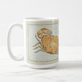Cancerzodiak, astronomiskt astronomiskt diagram kaffemugg