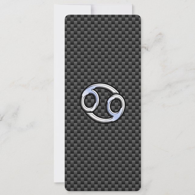 Cancerzodiaksymbol Kolkolsfiberutskrift (Framsida)