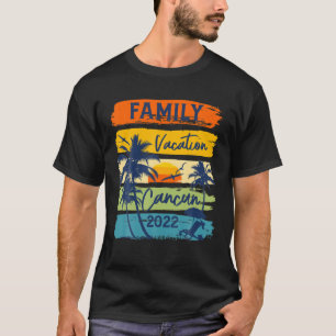 Cancun 2022 Mexico Family Vacation Matching Group T Shirt