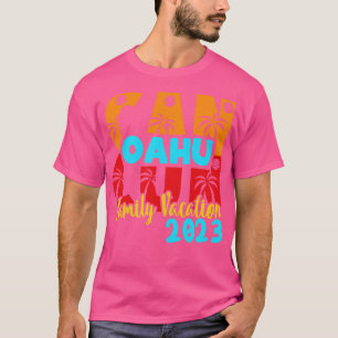 Cancun 2023 Oahu, sommarfamilj, par matchande hol T Shirt