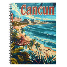 Cancun Beach Anteckningsbok