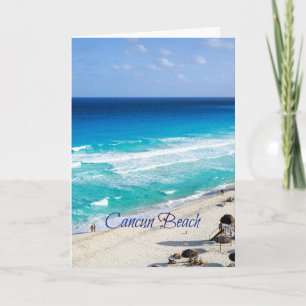 Cancun Beach, Mexiko Kort