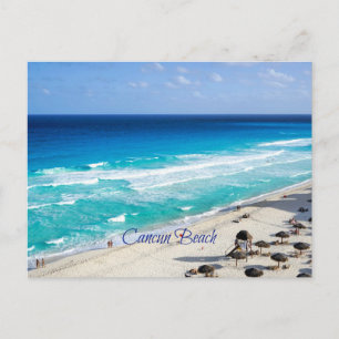 Cancun Beach, Mexiko Vykort