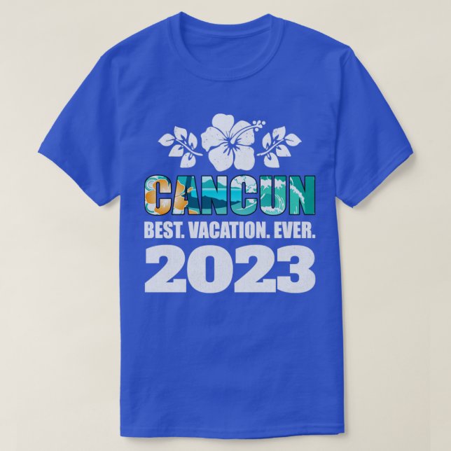 Cancun Best Vacation 2023 Family Vacation Sou T Shirt (Design framsida)