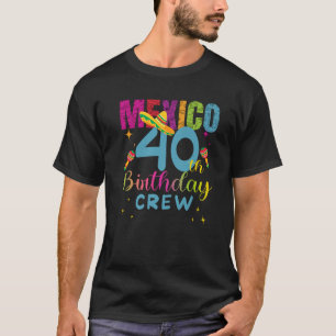 Cancun Birthday Girl 40th Birthday Crew 40 Year Ol T Shirt