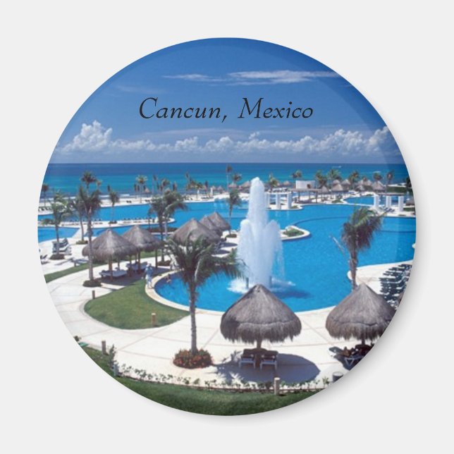 Cancun, Cancun, Mexiko Magnet (Framsidan)