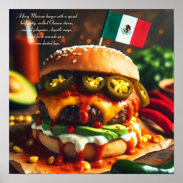 Cancun Chipotle Crave Poster (Framsidan)