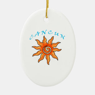 Cancun Julgransprydnad Keramik