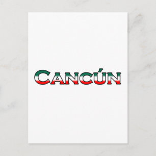 Cancun (logotyp) vykort