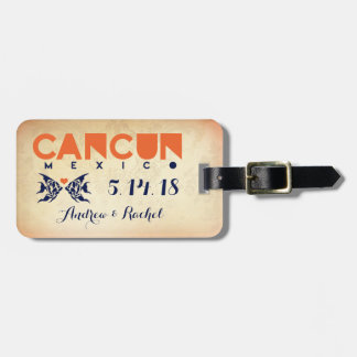 CANCUN Luggage Tag Bagagebricka