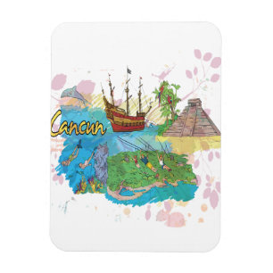 Cancun Magnet