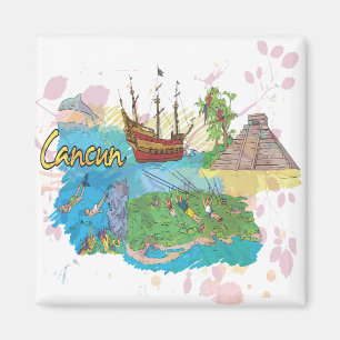 Cancun Magnet